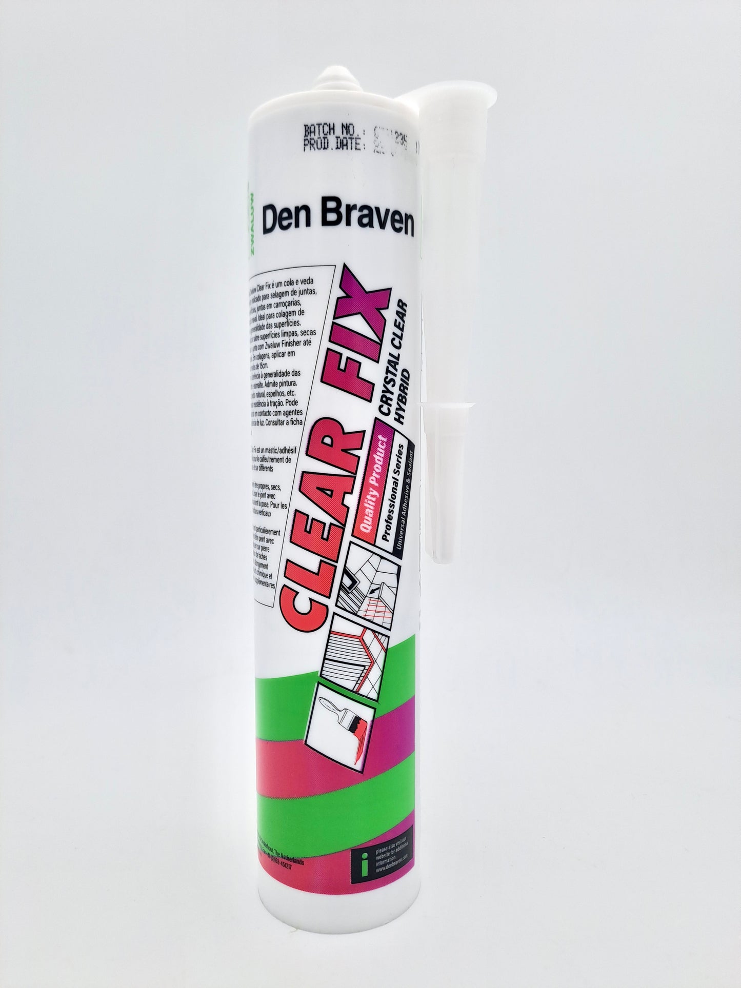Cartuccia MS polimero ClearFix cristallino 290 ml-RIC000091