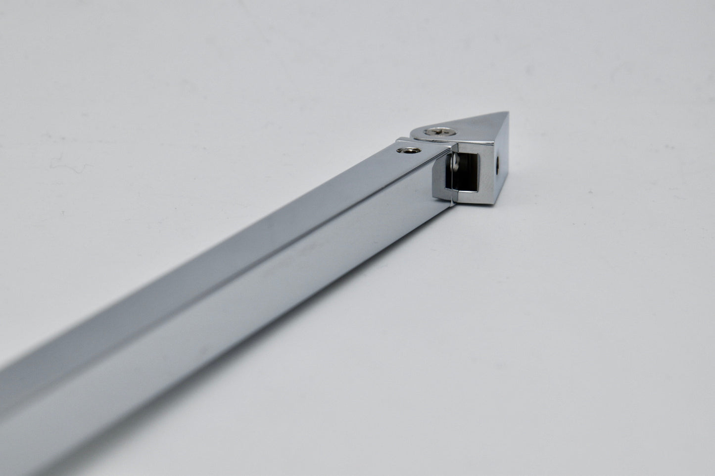 Supporto stabilizzante diagonale vetro/muro snodabile cm. 37 versione destra-RIC000077