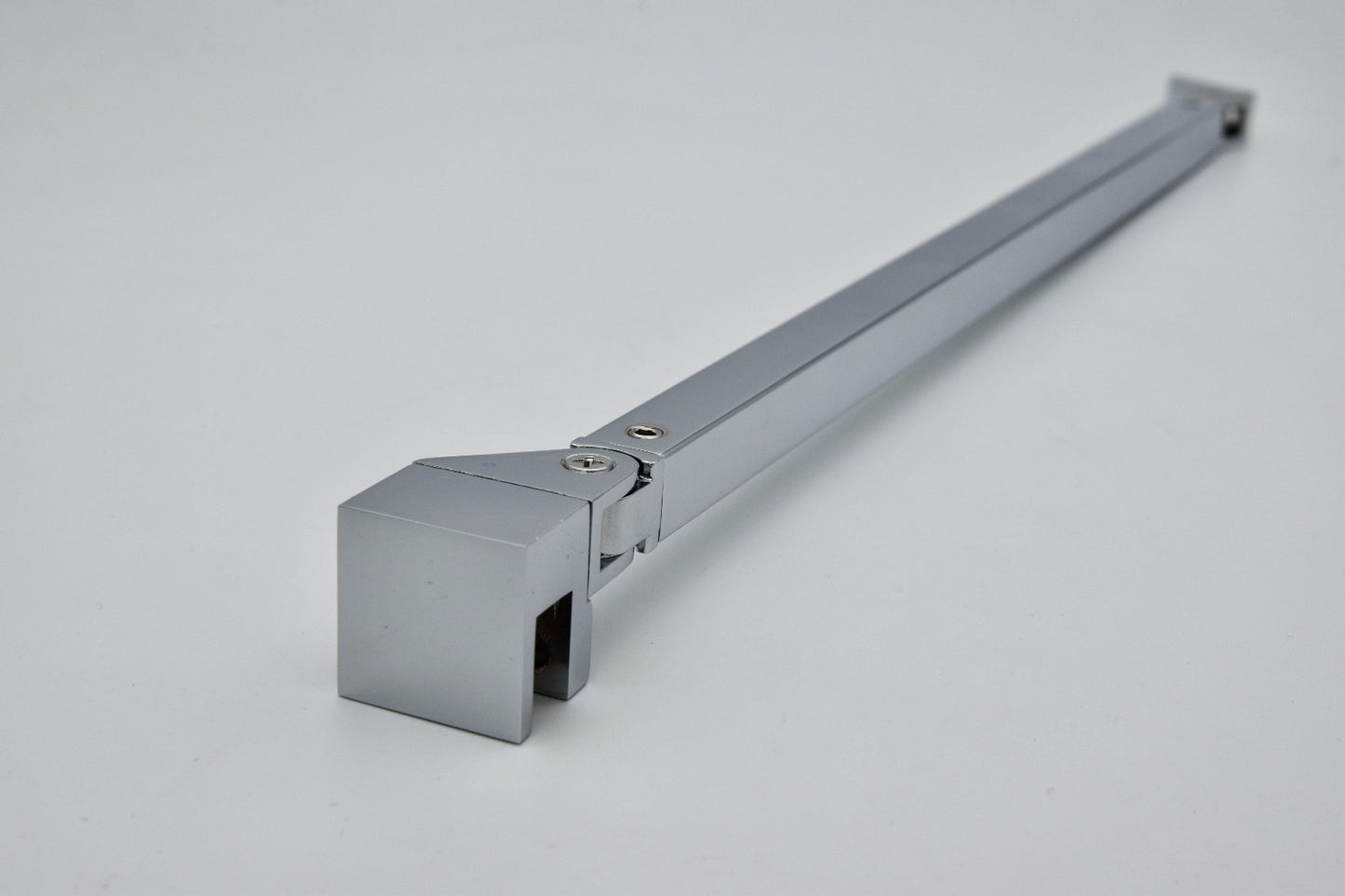 Supporto stabilizzante diagonale vetro/muro snodabile cm. 37 versione destra-RIC000077
