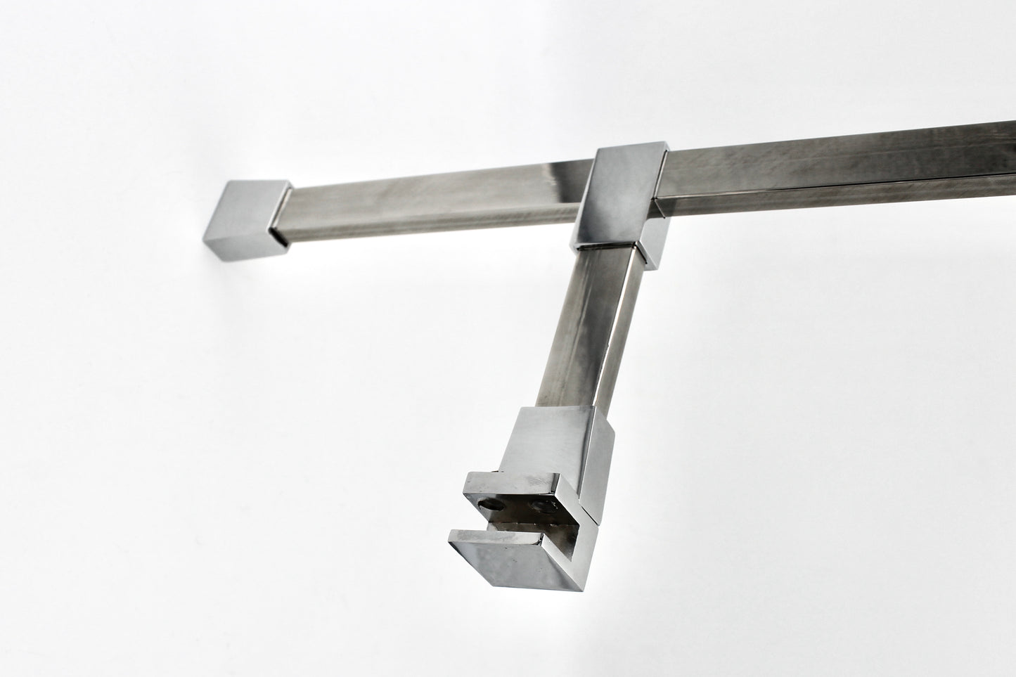 Supporto stabilizzante a T muro/vetro/vetro cm. 120x15-RIC000086