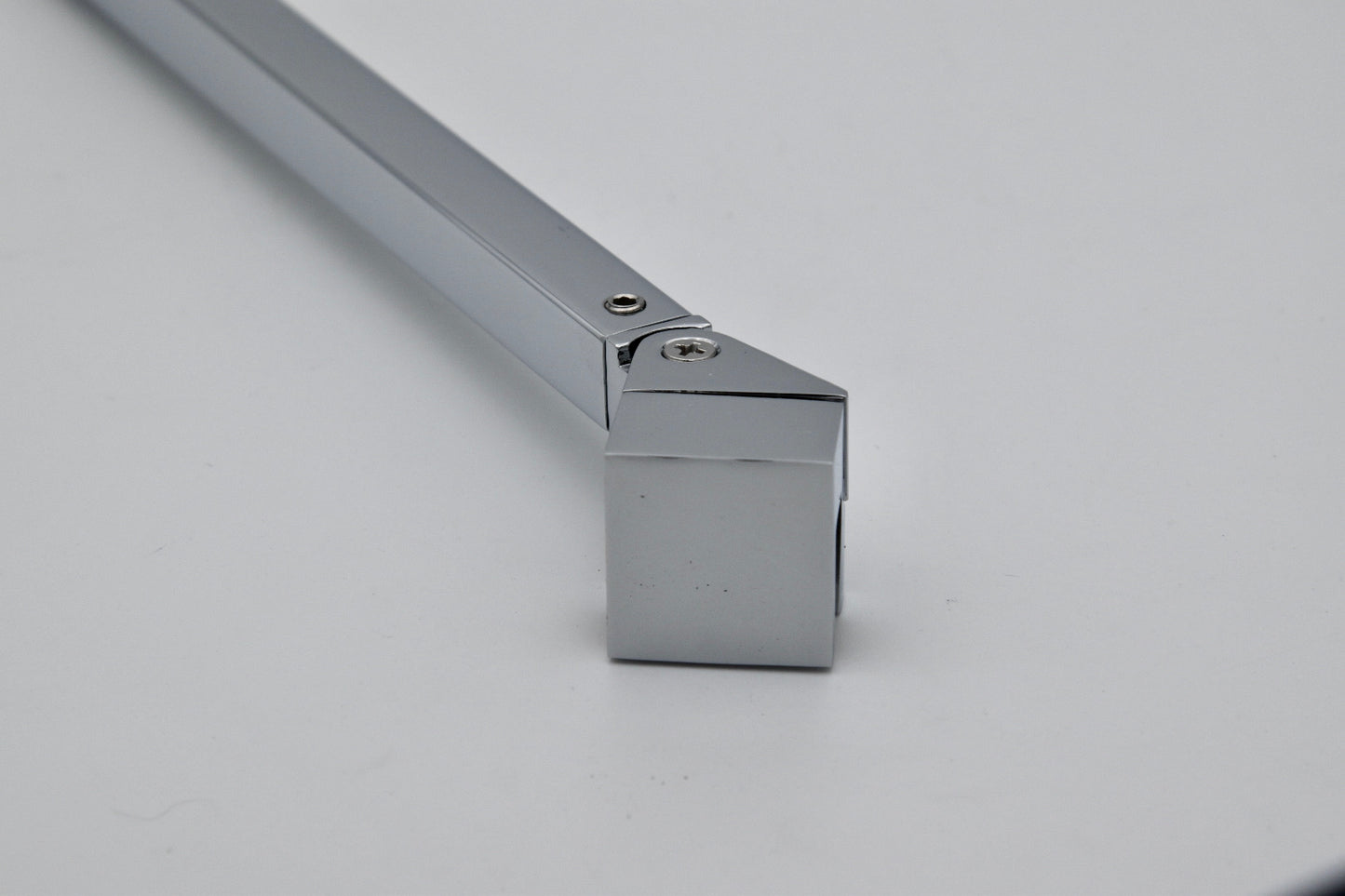 Supporto stabilizzante diagonale vetro/muro snodabile cm. 37 versione sinistra-RIC000078