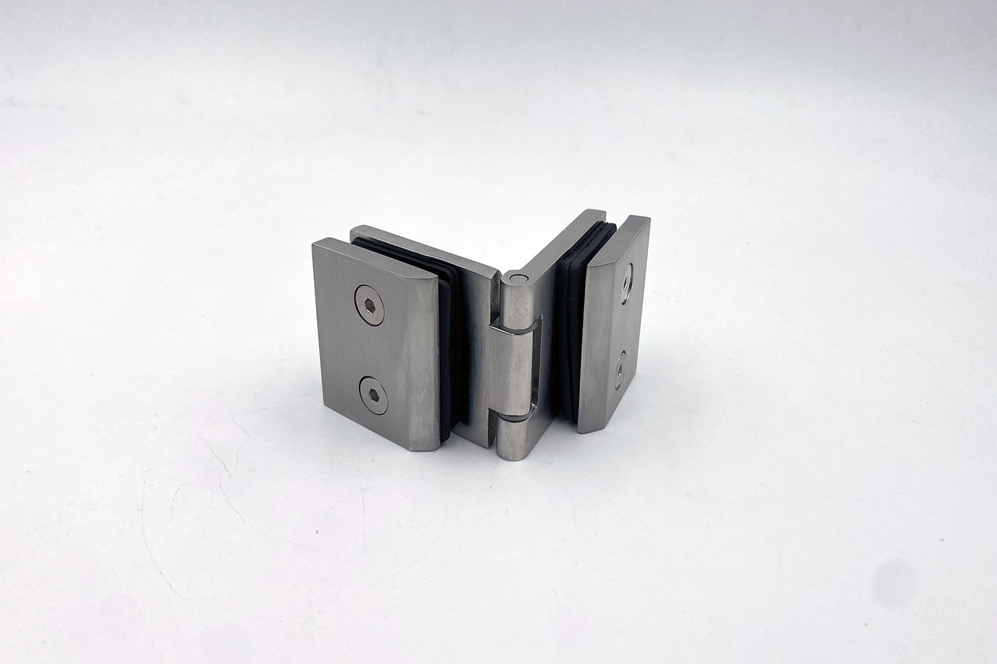 Cerniera libera vetro/vetro acciaio inox- RIC000102